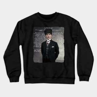 Ataturk Genclige Hitabe Crewneck Sweatshirt